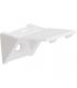 Taquet d'étagere plastique blanc 25mm x4