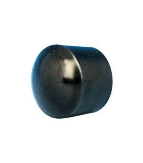 Embout envel plastique noir Ø22 x4