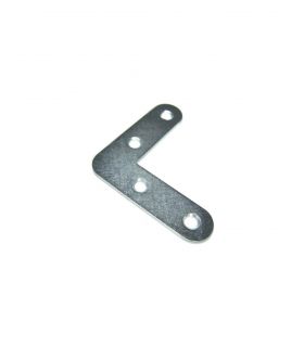 Équerre d'assemage zinguée 50x50 mm