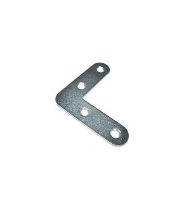 Équerre d'assemage zinguée 50x50 mm