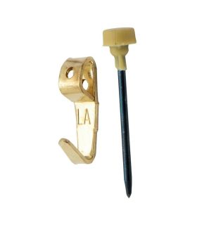 Crochet tableau n°1 laiton x8