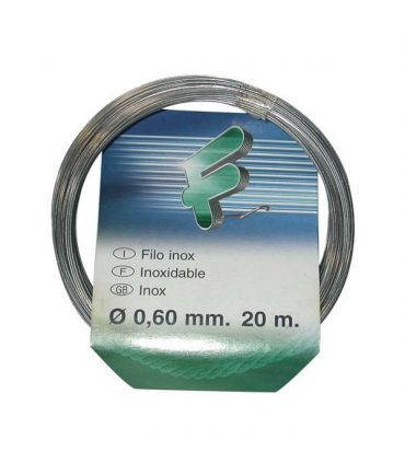 Fil inox ø0.6 bobine de 20m Hobbifil