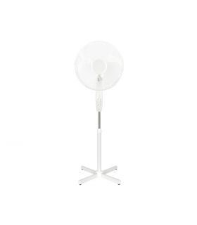 Ventilateur sur pied 40 cm blanc 55w
