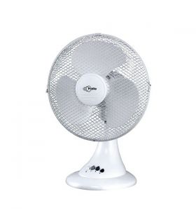 Ventilateur 30cm 3 vitesses 45w blanc