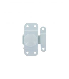 Verrou automatique blanc 25mm