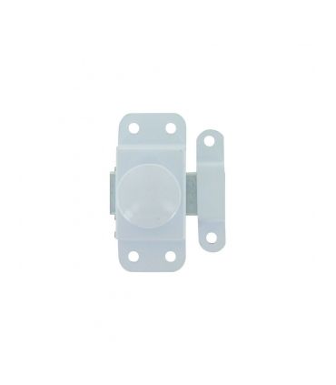 Verrou automatique blanc 25mm