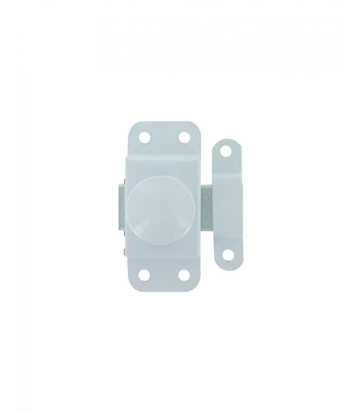 Verrou automatique blanc 30mm