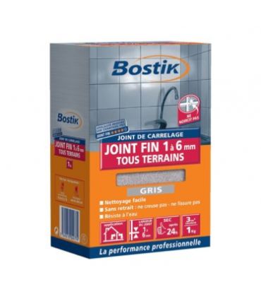 Spécial joint gris 1kg Bostik