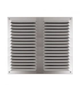 Grille aluminium avec moustiquaire  200x200mm