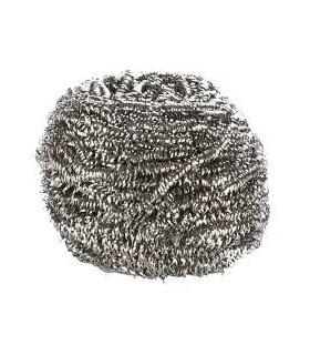 Boule spirale inox avec fil en acier inoxydable