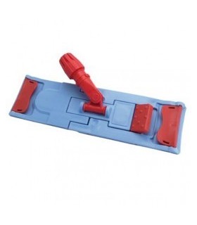 Support pliable de lavage à plat à languettes avec fermeture clips