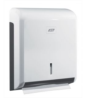 Distributeur d'essuie mains CLEANLINE Zig zag JVD Blanc 