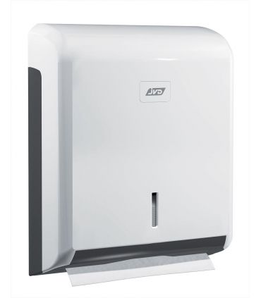 Distributeur d'essuie mains CLEANLINE Zig zag JVD Blanc 