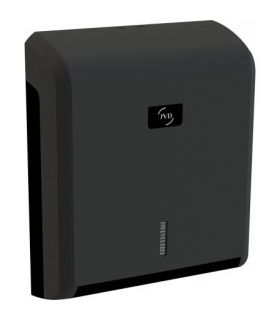 Distributeur d'essuie mains CLEANLINE Zig zag JVD Noir Mat 