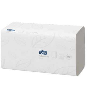 Essuie-mains Tork Xpress H2 interfoliés doux 21x180 formats ecolabel 120289