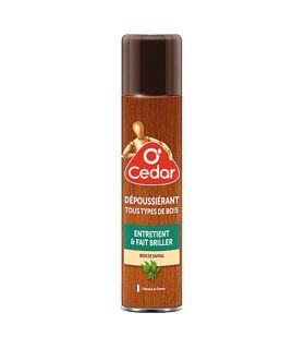 O'cedar aerosol depoussierant tous types de bois