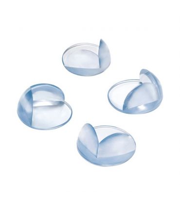 Protection de coin adhésif transparent x4