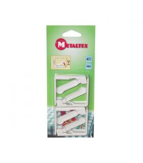 Pince nappe plastique x4