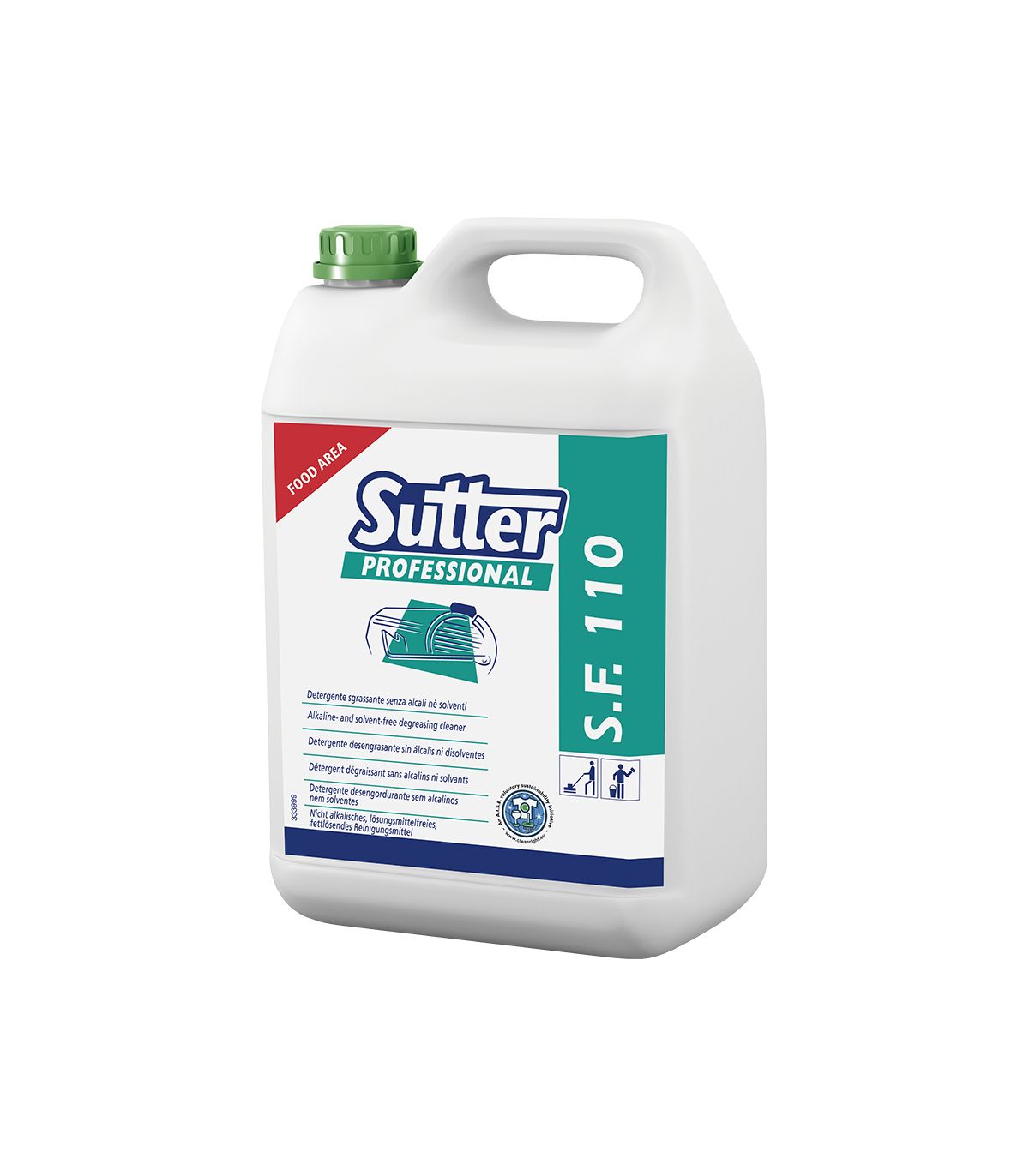 Détergent dégraissant S.F.110 5L Sutter