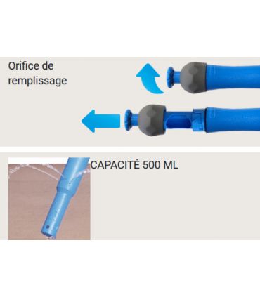 Manche réservoir capacité 500ml manche 140cm
