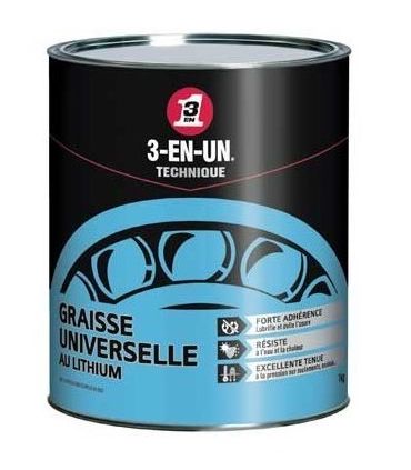Graisse universelle au lithium pot 1kg