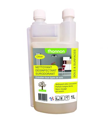 Détergent Désinfectant Surodorant 1L THONNON CITRON