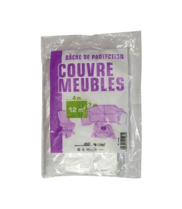 Bache de protection meuble 3x4m