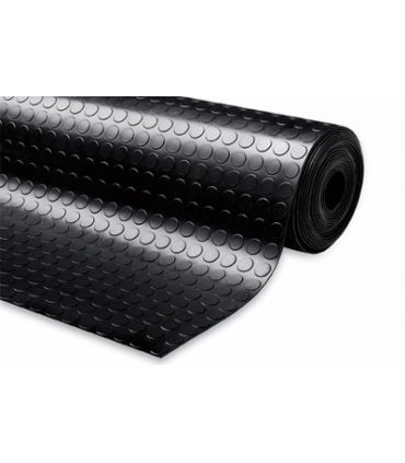 Tapis pastille noir au mètre
