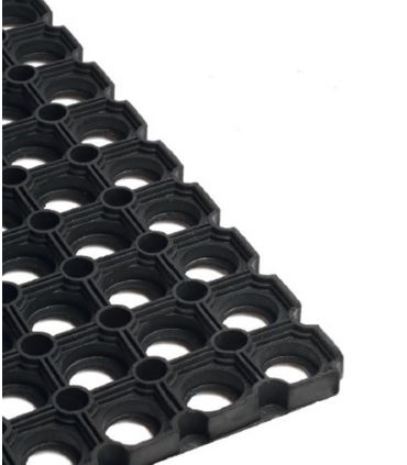 Tapis domino caoutchouc 80x40cm