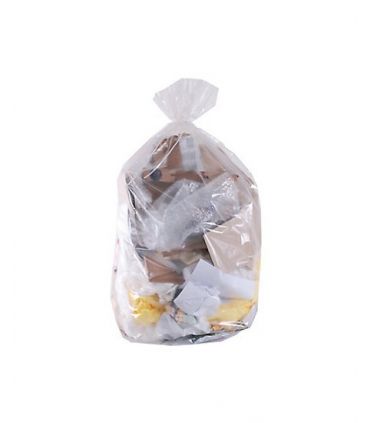 Sac poubelle 170 litres 30microns transparent X100