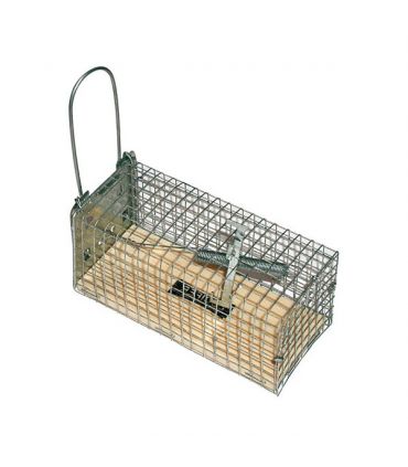 Nasse à souris une entrée socle bois 112