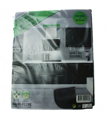 Filtre hotte charbon actif 57x47