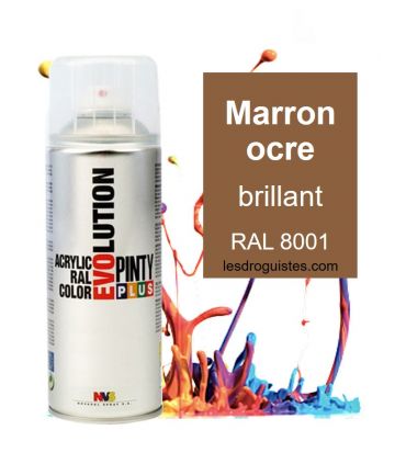 Pinty bombe 400ml marron ral8001 Pinty bombe 400ml marron ral8001