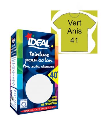 Teinture liquide IDÉAL 40ml vert anis 41