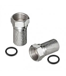 Fiche satellite femelle à visser x2