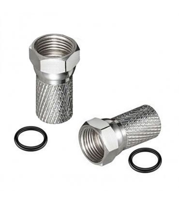 Fiche satellite femelle à visser x2