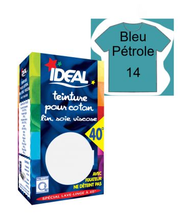 Teinture liquide IDÉAL 40ml bleu petrole 14