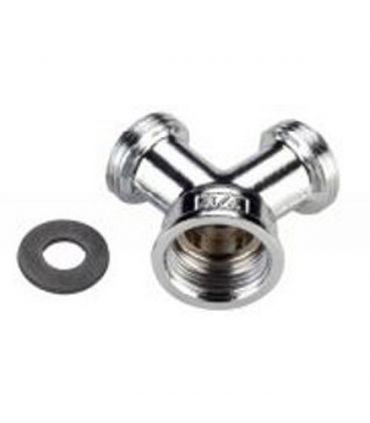 Raccord y laiton 3/4 + joint sc