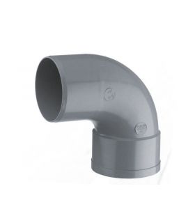 Coude pvc mâle/femelle Ø32 angle 87°