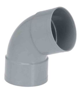 Coude pvc femelle/femelle Ø32 angle 67°