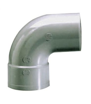 Coude pvc mâle/femelle Ø40 angle 87°