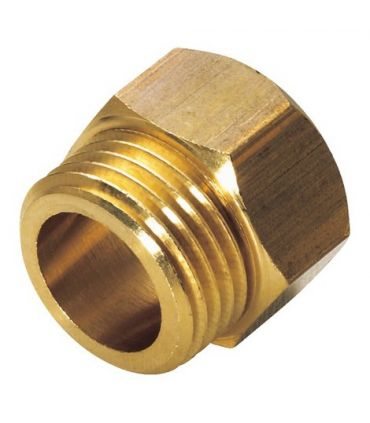 Mamelon laiton mâle/femelle 15x21