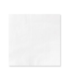 Serviettes 2 plis blanches 38x38cm x2400 premium
