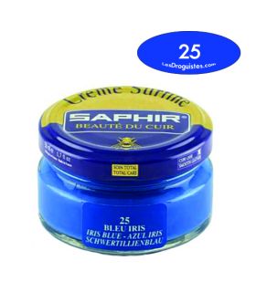 Cirage crème surfine pommadier 50 ml saphir bleu iris
