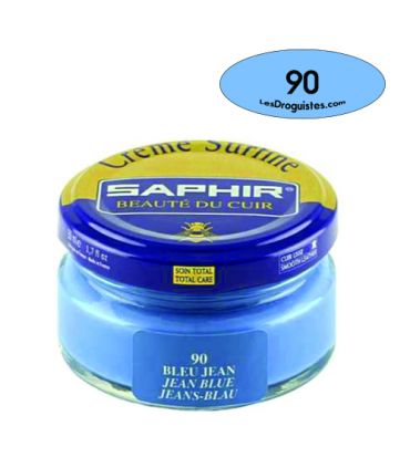 Cirage crème surfine pommadier 50 ml saphir bleu jean Cirage crème surfine pommadier 50 ml saphir bleu jean