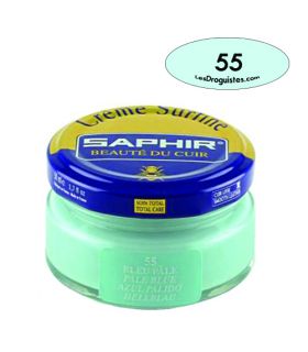 Cirage crème surfine pommadier 50 ml saphir bleu pâle