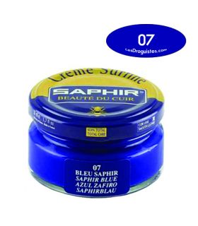 Cirage crème surfine pommadier 50 ml saphir bleu saphir