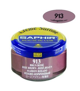 Cirage crème surfine pommadier 50 ml saphir brun rose