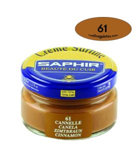 Cirage crème surfine pommadier 50 ml saphir cannelle