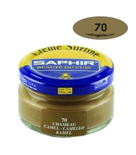 Cirage crème surfine pommadier 50 ml saphir chameau